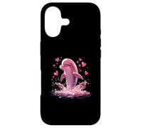 Dauphin avec des Coeurs Mammifères Dolphin Lover Coque pour iPhone 17