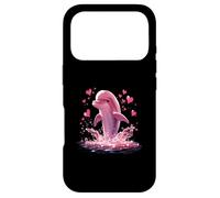 Dauphin avec des Coeurs Mammifères Dolphin Lover Coque pour iPhone 17 Pro