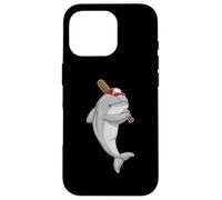 Dauphin Baseball Batte de Baseball Sport Coque pour iPhone 16 Pro