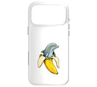 Dauphin Drôle Banane Humour Océan Animal Fan Coque pour iPhone 17 Pro Max