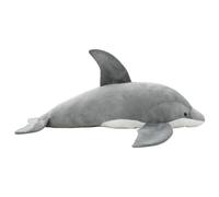 Dauphin en Peluche Gris Animaux Doudous Cadeau Bébé Jouet d'Enfant vidaXL