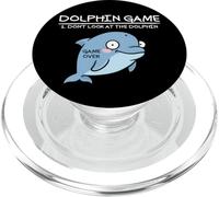 Dauphin Game Don't Look at The Dolphin Funny Dolphin PopSockets PopGrip pour MagSafe