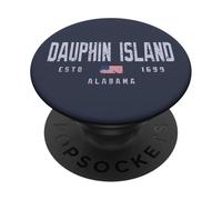 Dauphin Island Alabama/Dauphin Island Alabama/Dauphin Island PopSockets PopGrip Adhésif