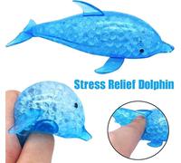 Dauphin -Jouets de perles boules de stress grinçantes soulager la décompression pour les fans des amis
