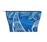 Dauphin Magique, Trousse de Toilette Trousse de Maquillage Sac à cosmétiques Trousse de Toilette de Voyage Portable