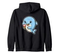 Dauphin Mignon avec crème glacée Sweat à Capuche