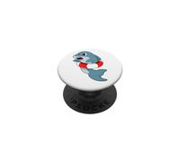 Dauphin Natation Bouée Gonflable Été PopSockets PopGrip Adhésif
