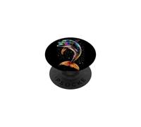 Dauphin Plongeur Dauphins Océan Doux Dauphin PopSockets PopGrip Adhésif