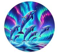 Dauphin Puzzle 1000 Pièces Educa Jouet en Bois Jeu D'Intelligence Décoration Intérieure Jeu Éduchatif Challenge Toy Adultes & Enfants des 14 Ans 1000pcs (67.5x67.5cm)