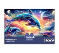 DauphinParadise Puzzle Adulte 1000 Pièces De Qualité Supérieure : Maîtrisez Le Défi du Puzzle Difficile - pour Un Large Panel Dès 14 Ans 38x26cm/1000pcs