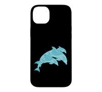 Dauphins dans Le vaste océan Coque pour iPhone 14 Plus