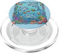 Dauphins PopSockets PopGrip pour MagSafe