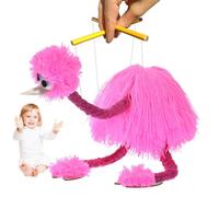 d'autruche faite à la main, réaliste, mignonne | Poupée d'oiseau pour enfants, anniversaire, théâtre, jeu de rôle, hommes et femmes