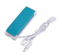 DAUZ Dissipateur Thermique M.2, Dissipateur Thermique M.2, Refroidisseur SSD, éclairage RVB en Alliage d'aluminium pour Ordinateur de Bureau pour Jeu (Silver)