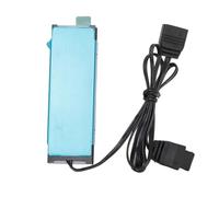 DAUZ Dissipateur Thermique M.2, Dissipateur Thermique M.2, Refroidisseur SSD, éclairage RVB en Alliage d'aluminium pour Ordinateur de Bureau pour Jeu (BLACK)