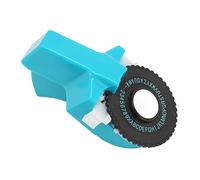 DAUZ Imprimante d'étiquettes de Gaufrage 3D, Mini Machine d'étiquettes de Gaufrage Portable, Manuelle, Ergonomique, Durable, Facile à Utiliser, Portable pour Les Entreprises (Vert)