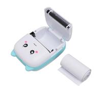 DAUZ Mini Imprimante Thermique, Imprimante de Téléphone Portable, Claire 200DPI, Légère pour la Photographie (Blue)