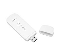 DAUZ Modem USB LTE 4G, Alimentation USB, Point d'accès WiFi Mobile 4G Léger 150 Mbps pour Ordinateurs Portables (White)