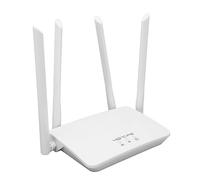 DAUZ Routeur sans Fil 4G LTE, Routeur Hotspot WiFi Mobile à Large Portée Portable 300Mbps (Prise UE)