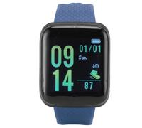 DAUZ Tracker d'activité, Tracker de Fitness Multifonctionnel à écran Tactile étanche IP65 pour Hommes et Femmes (BLUE)