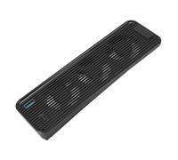 DAUZ Ventilateur de Refroidissement, Ventilateur de Refroidissement pour Console de Jeu à Faible Bruit avec Hubs USB3.0 pour Old (Black)