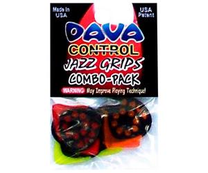 DAVA 9234 Jazz Grip Combo Sachet de 6 Médiators