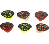 DAVA (Jazz Grips Combo) Médiators Pour Guitare - Hang Bag Avec 6 Pièces 9234