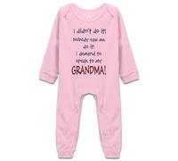 Davcielaora Body pour bébé avec inscription « I Demand to Speak to My Grandma », H-rose., 9 mois