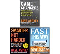 Dave Asprey 3 Books Collection Set (Smarter Not Harder, Fast This Way & Game Changers)