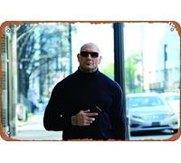 Dave Bautista In Escape Plan 2 Hades Movie 5k Plaque en métal 20,3 x 30,5 cm Décoration murale vintage rétro
