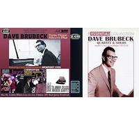 DAVE BRUBECK - Dave Brubeck - 4 Classic Albums - (The Essential Collection / Jazz Red Hot & Cool / Newport 1958 / Jazz Goes To Junior College) - Complete 1950s Studio & Live Anthology CD [4СD]