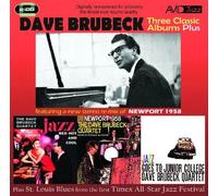 DAVE BRUBECK - THREE CLASSICAL ALBUMS CD NEUF