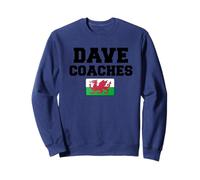 Dave Coaches Gavin et Stacey Nessa Pays de Galles Drôle Sweatshirt