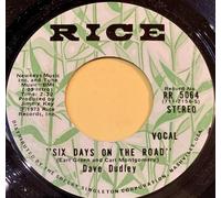 DAVE DUDLEY - six days on the road 45 rpm single