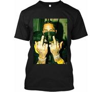 Dave East Rapper Songwriter Actor T-T-Shirts à Manches Courtes Mens Black Tees Unisex T-Shirts à Manches Courtes(Small)