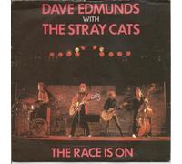 Dave Edmunds - Race is on (1981, & The Stray Cats) / Vinyl single [Vinyl-Single 7'']