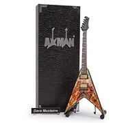 Dave Mustaine Holy Grail - Réplique de Guitare Miniature - Cadeaux de Musique - Ornement Fait à la Main