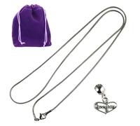 Dave The Bunny Bijoux à breloques cœur de la liberté, Acier inoxydable, Pas de pierre précieuse