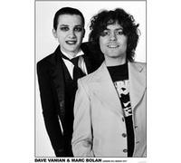 Dave VANIAN & Marc BOLAN - London 1977 - 59x84cm - Affiche G