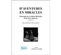 D'aventures en miracles. Anthologie des écritures théâtrales de la Grèce moderne Descotes olivier (Auteur)