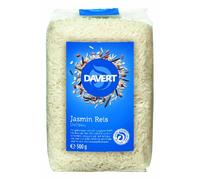Davert Jasmin Lot de 4 sachets de riz blanc bio (4 x 500 g)