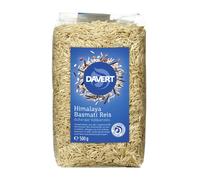 Davert - Riz Basmati de l'Himalaya, riz complet FAIRTRADE - 500g