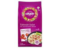 Davert Taboulé Salade à la menthe aromatique - Lot de 6 (6 x 170 g) - Bio