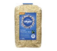 Davert Véritable riz basmati brun,(2x500g)