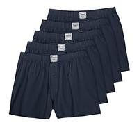Dave's Lot de 5 Caleçons Hommes Grande Taille Bleu Foncé, 4/5/6/7/8/9/10/12/14/16/18:12