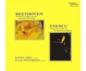 David Abel/Julie Steinberg - Beethoven: Violin Sonata Op.96 & Enescu: Op. 25 (200g) (LP)