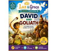 David and Goliath - Bible Coloring and Activity Book: Coloring Pages, Mazes, Connect-the-Dots, Spot the Difference, and Educational Christian Activities