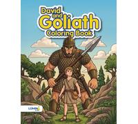 David and Goliath Coloring Book: Bible Stories with Big Pictures and Bold Lines for Kids Ages 4-8
