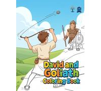 David and Goliath Coloring Book: Bible Story Coloring Book for Kids