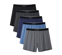 DAVID ARCHY Boxer pour homme en coton respirant super doux, 5 couleurs., M